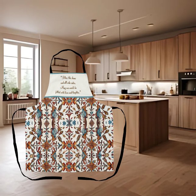 Fabulous Fall und Blue Customizable Schürze (Von Creator hochgeladen)