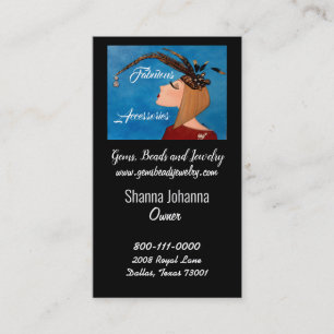 "Fabulous Fashion Accessories" Carte de visite DIV