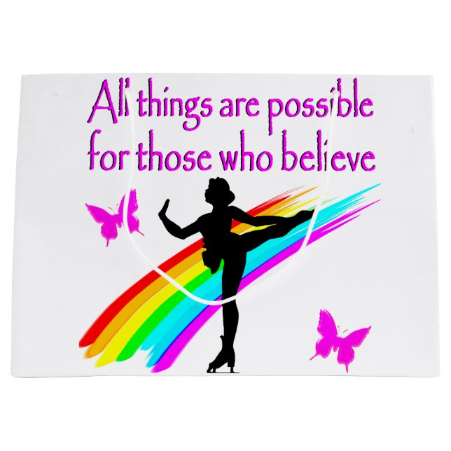 FABULOUS FIGURE SKATER GROßE GESCHENKTÜTE (Vorderseite)