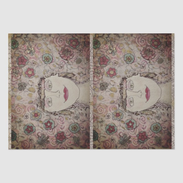 Fabulous Headdress Seidenpapier (Vorderseite)