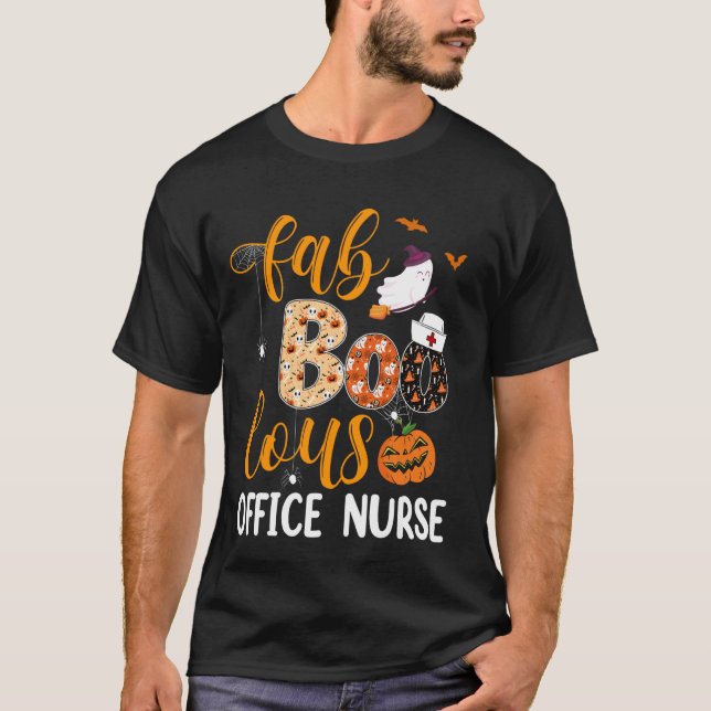 Fabulous Nurse Costume Faboolous Office Nurse Hall T-Shirt (Vorderseite)