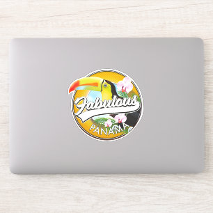 Fabulous Panama Retro-Logo Aufkleber