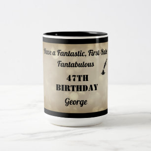 Fabulous Personalisiert 47. Geburtstagsfeier Tasse