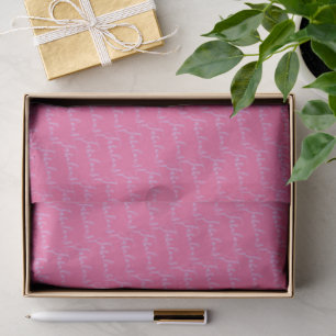 Fabulous Pink Celebration Tiara Brautparty Seidenpapier