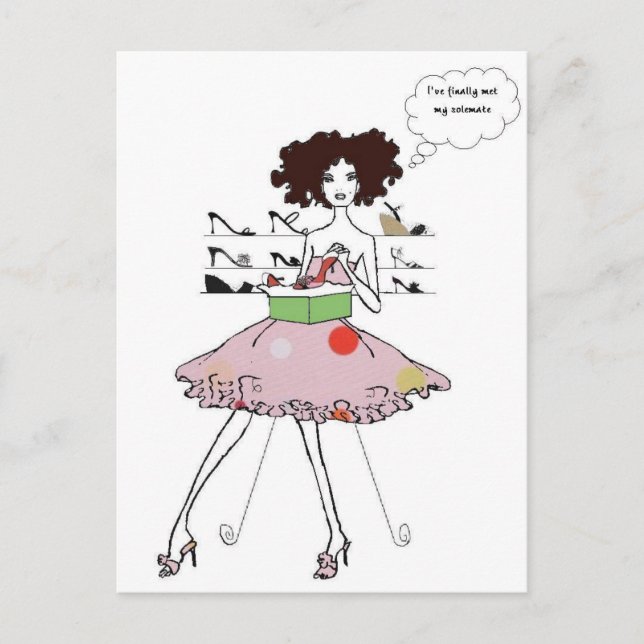 Fabulous Shoes Postkarte (Vorderseite)