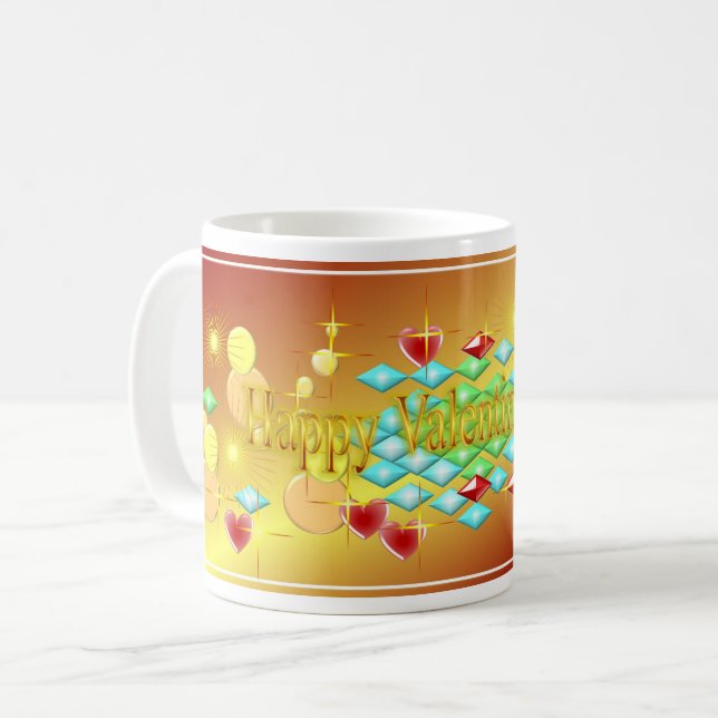 Fabulous Valentine's Day Kaffeetasse (Vorderseite Links)