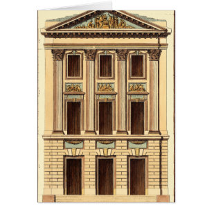 Façade architecturale par Jean Deneufforge