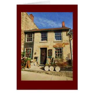 Façade d'Artican de chêne de prairie avec la