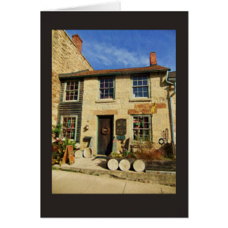 Façade d'Artican de chêne de prairie avec la