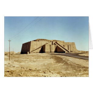 Façade du nord-est du ziggurat, c.2100 AVANT JÉSUS