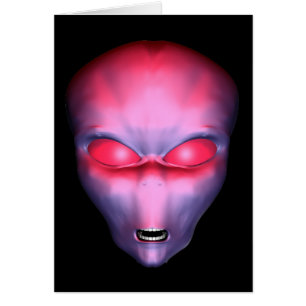 Face Alien rouge