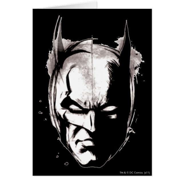 Face dessinée Batman (Devant)