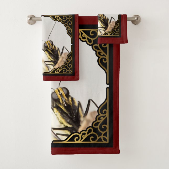 Face du papillon - Monarque de fermeture (En situation)