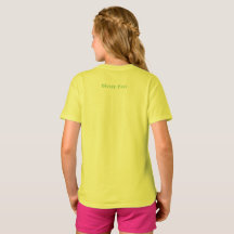 Face endormie : T-shirt basique pour filles