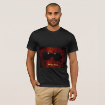 Face endormie - T-shirt noir Unisex Basic