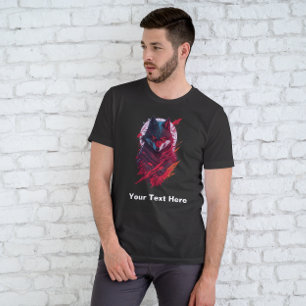 Face Evil Ninja Wolfmagic T - Shirt
