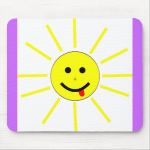 FACE FAPPY SUNSHINE MOUSEPAD