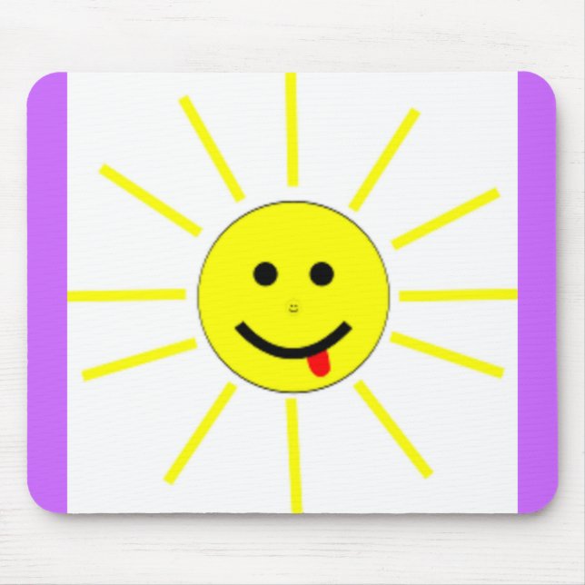 FACE FAPPY SUNSHINE MOUSEPAD (Vorne)