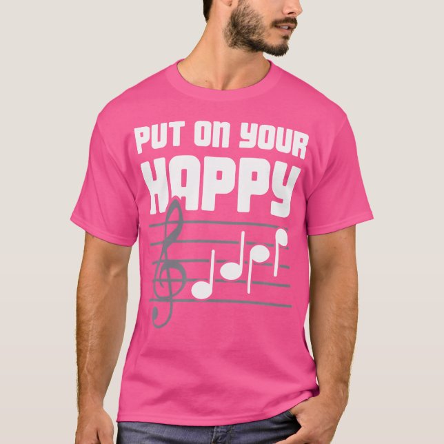 Face - Funny Piano Lessons Piano Player  Piano Tea T-Shirt (Vorderseite)