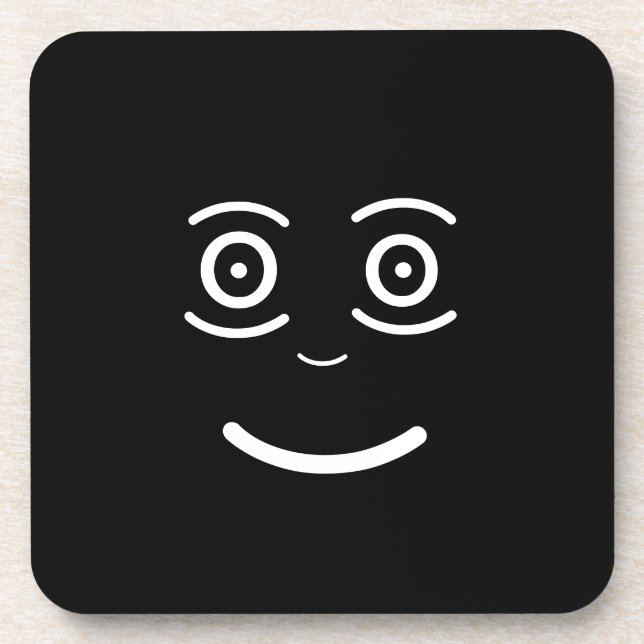 Face Getränkeuntersetzer (Vorderseite)