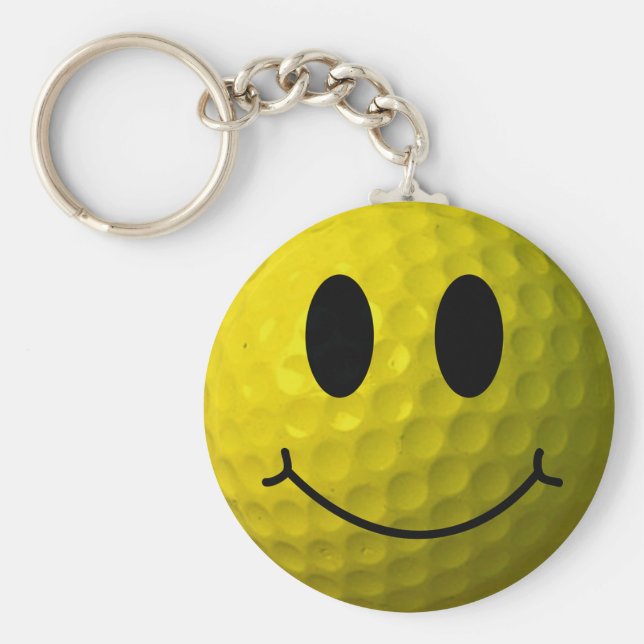 Face Golf Ball Schlüsselanhänger (Vorne)