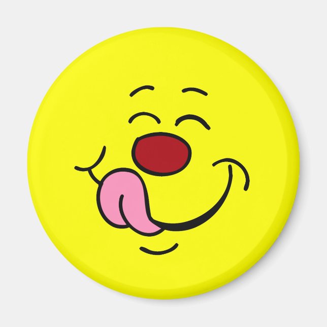 Face Grumpey Magnet (Vorne)