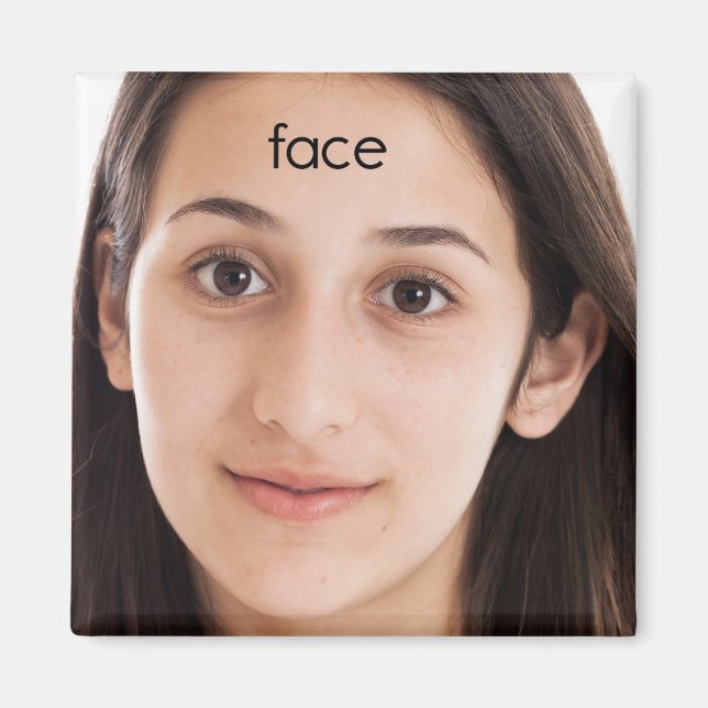 Face Kühlschrank Magnet (Vorne)