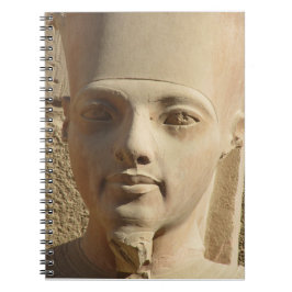 Face of Tutankhamun Spiral Notebook Notizblock