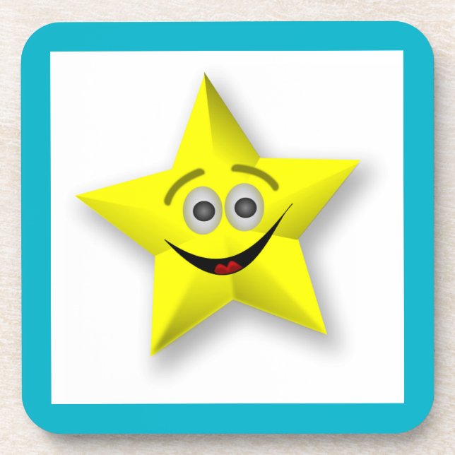 FACE STAR UNTERSETZER (Vorderseite)