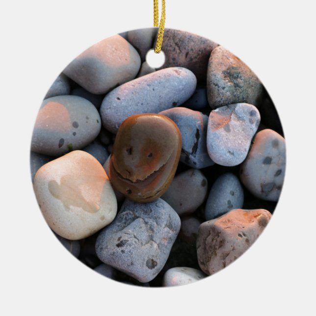 Face Stone Keramikornament (Vorne)