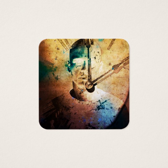 Face vintage d'horloge (Devant)