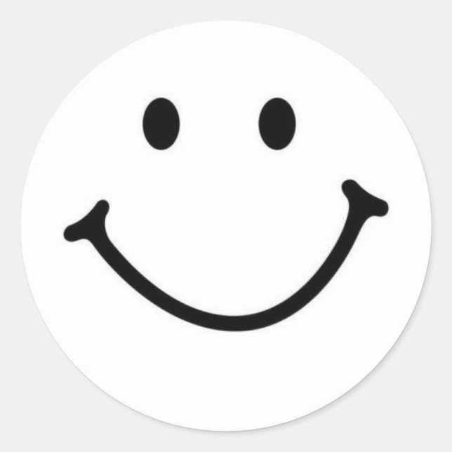 Face White Sticker (Vorderseite)