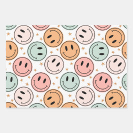 Face Wrapping Paper Geschenkpapier Set