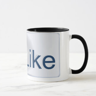 Facebook aiment la tasse de bouton