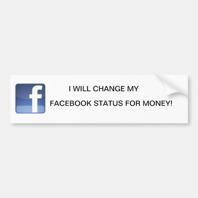facebook autoaufkleber (Vorne)