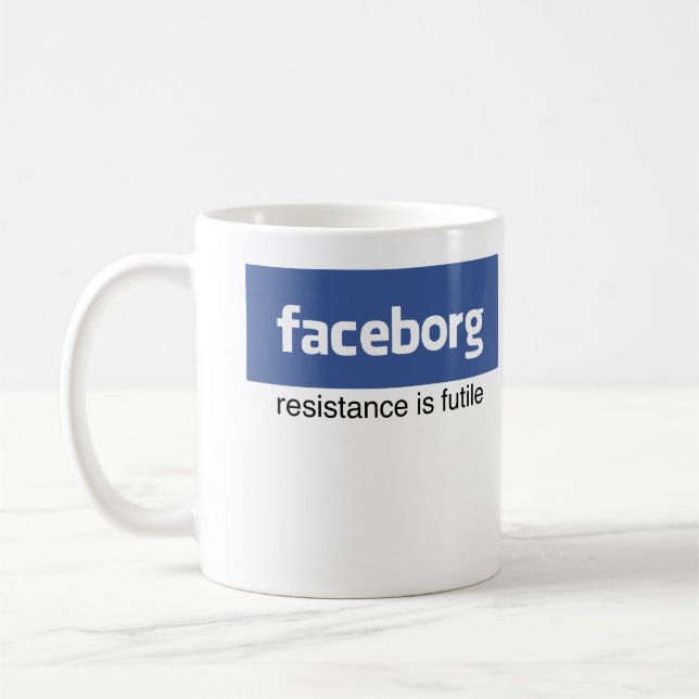 facebook die borg Tasse (Links)