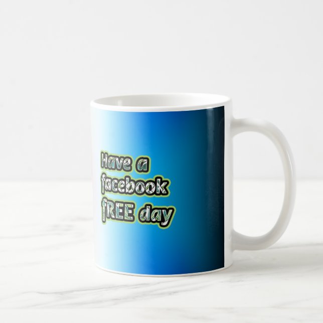 Facebook Free Day Kaffeetasse (Rechts)