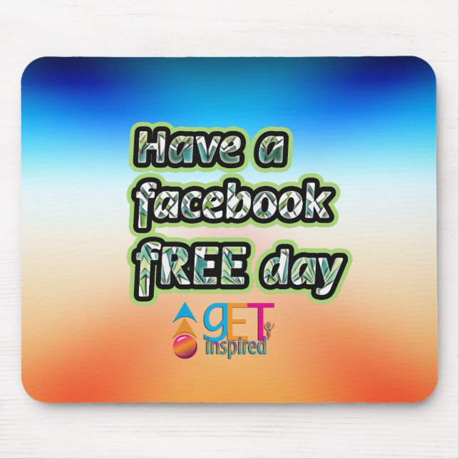 Facebook Free Day Mousepad (Vorne)