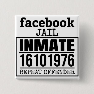Facebook Haft wiederholt Straftäter Button