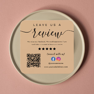 Facebook Instagram Logo Qr Code Laissez-Nous Un Av