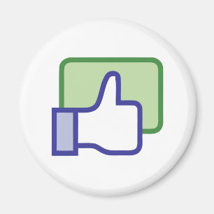 Facebook mögen Knopf Magnet