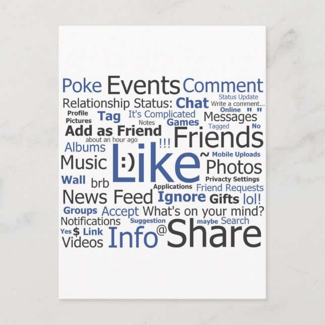 Facebook Postkarte (Vorderseite)