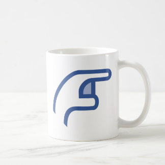 facebook STOSSEN mich Kaffeetasse
