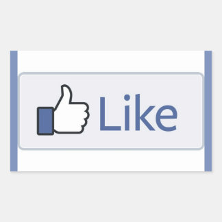 Facebook wie Aufkleber