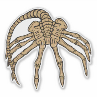 Facehugger-Aufkleber Aufkleber
