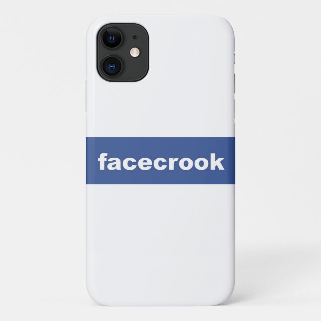 Facekrook Case-Mate iPhone Hülle (Rückseite)