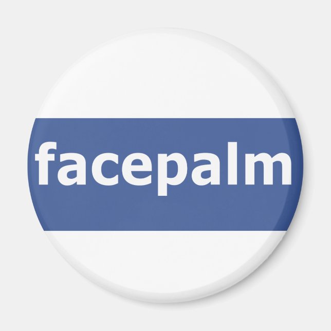 Facepalm Magnet (Vorne)