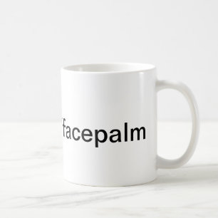 Facepalm Tasse