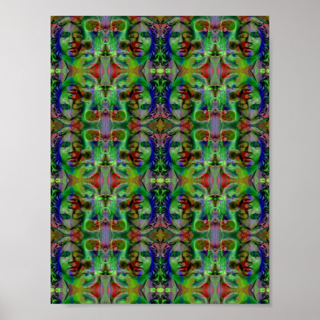 Faces in the Night poster (Vorne)