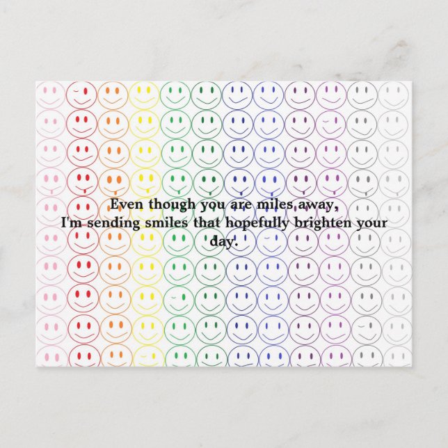 Faces Postcard Postkarte (Vorderseite)